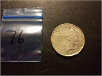 1922 Peace Dollar 90% silver