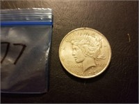 1922 Peace Dollar 90% silver