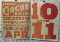 National Circus Museum Goldsboro NC Poster