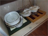 Corningware Dishes (various sizes)