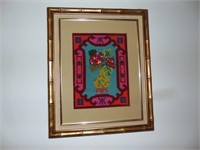4 Framed Needlepoint Pictures (various sizes)