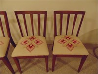 4 Wooden Chairs