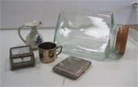 vintage cig case, delft pitcher more