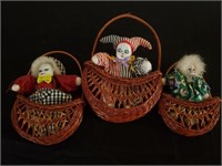 Clown in a basket