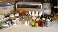19 sets of salt and pepper shakers