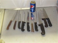 Lot de couteaux.