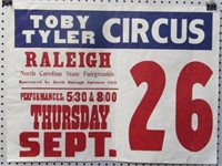 Rare Toby Tyler Circus Raleigh State Fair Grounds
