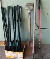 Garden Tools & Fence Posts