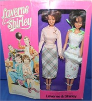 Mego Laverne & Shirley Dolls in Box