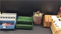 Tackle Box, Tool Box, Gas Can, Homemade Door