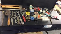 Hammers, Vice grip, assorted wrenches, Assorted