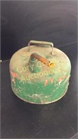 Old Metal Gas Can
