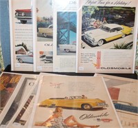 10 Vintage Magazine Ads Oldsmobile, Lucky Strike