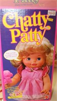 Vintage 1983 Chatty Patty Doll Mattel Works NIB
