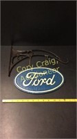 Cast Iron Ford Sign