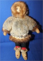 Vintage Indigenous Alaskan Eskimo Hand Made Doll