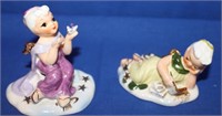 Napco Lucky Star Virgo & Scorpio Figures