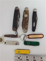 8 Collectible Pocket Knives