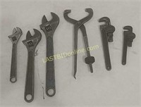 Crescent wrenches, Craftsman clamps & more