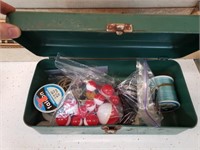 Metal Tacklebox with Contents
