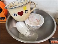Mixing Bowls and Measuring Cups