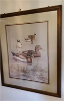 Anni Moller wildlife duck print