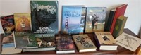 Box of mostly wildlife & travel books
