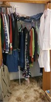 Contents of ladies closet - most clothing is size