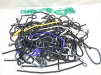 BOX OF CORDS & BEADS