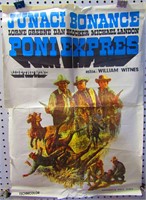 Bonanza Poni Express Movie Poster Ride the Wind