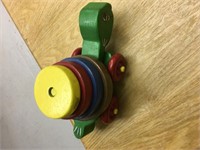 Vintage pull Turtle toy