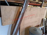 Pc of 5' wide 1/2 Plywood / St Edge for Cutting