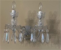 2 Waterford 2-Arm Wall Sconces