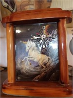 Unicorn clock.