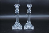 Pair Waterford "Lismore" 10in Candlesticks