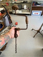 VINTAGE MANUAL HAND POWER DRILL
