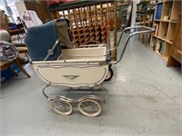 CRIKEY!! ANTIQUE BABY STROLLER CARRIAGE - MUST SEE
