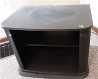 Small black TV stand