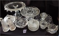 Vintage Glassware Serving Pieces