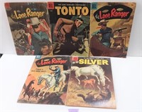 Vintage Dell Western Themed Comics
