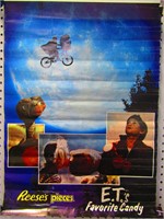 Reese's Pieces Advertising ET Movie Poster