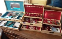 Jewelry Boxes & Contents