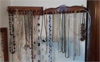 Necklaces & Wood Holders