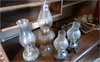 Assorted Oil Lamps