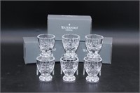 6 Waterford "Lismore" Egg Cups