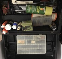 ACTION BLACK GUN CLEANING KIT/CARRIER CONTENTS