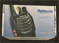 NIB RETEVIS H777 PORTABLE TWO WAY RADIO