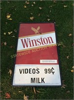 Winston Advertisement Sign