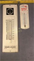 Merrill and Bay City Thermometers
