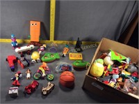 Assorted small toys